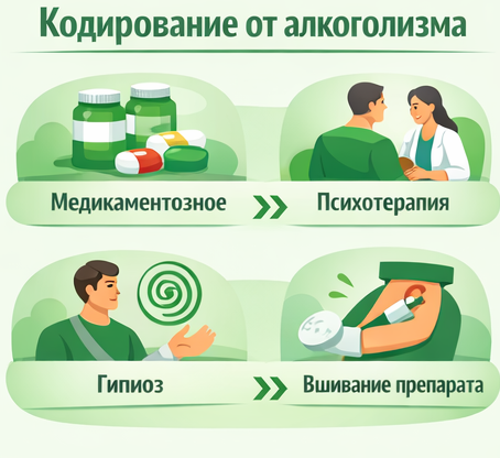 кодирование от алкоголизма в Усть-Илимске Санати